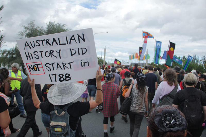 manif australie