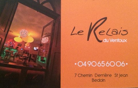 Bar le Relais B&eacute;doin