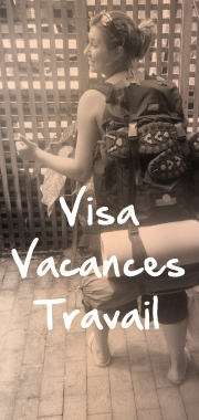 Allez à la page de Visa Vacances Travail